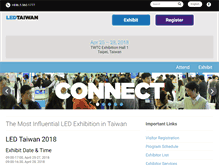 Tablet Screenshot of ledtaiwan.org